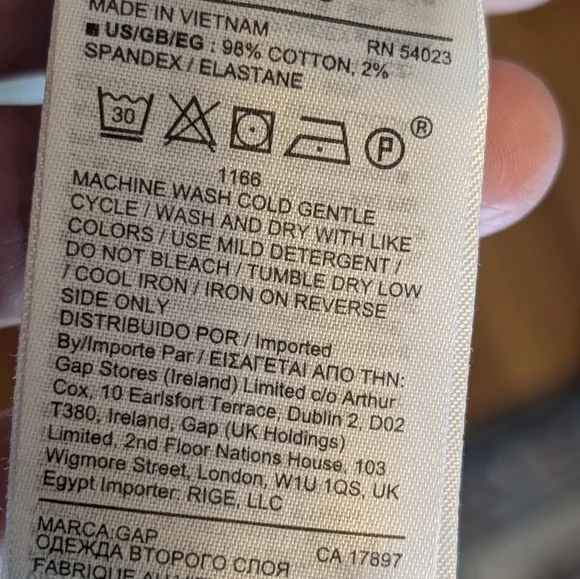 GAP Beige Button-Up Jacket - Picture 5 of 5